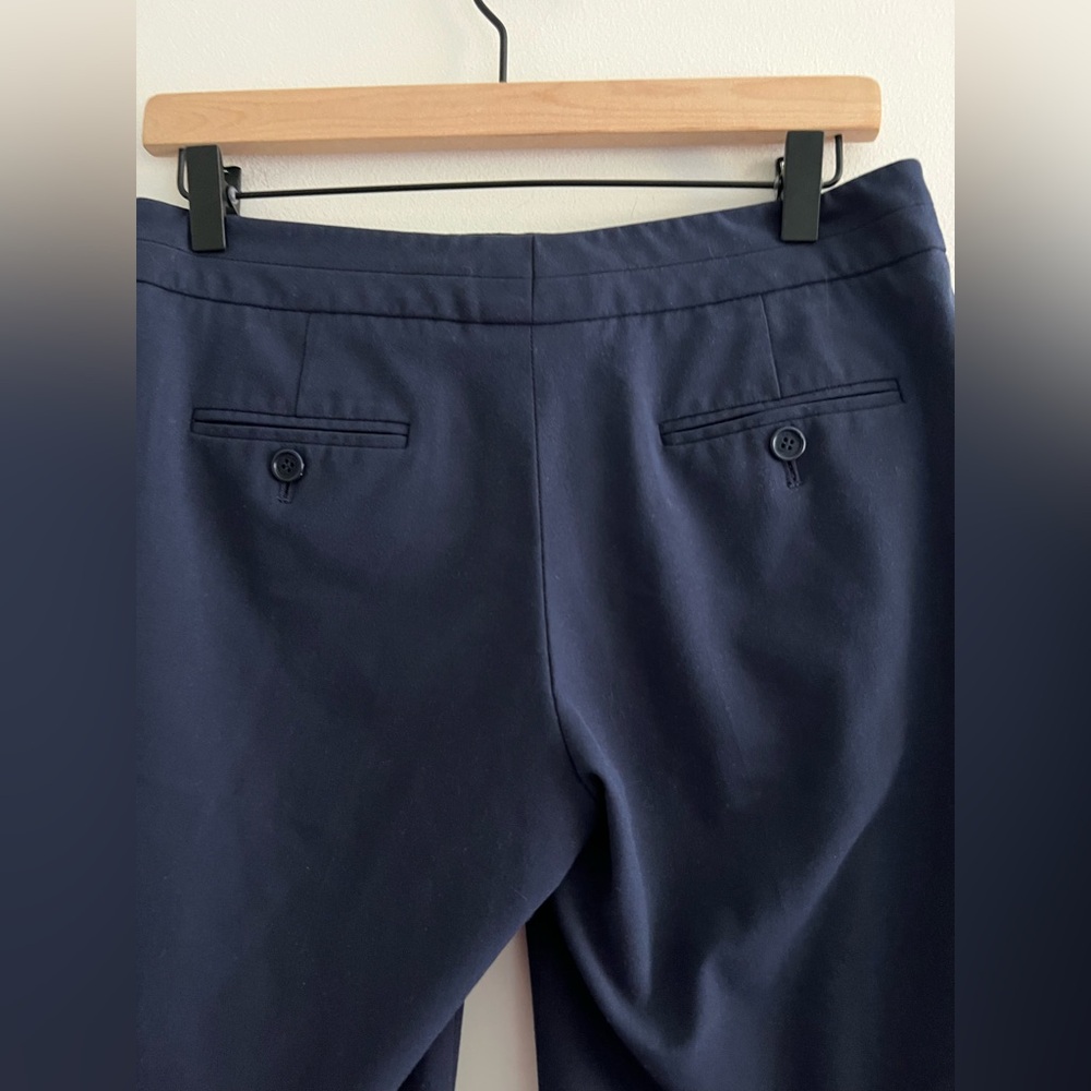 Talbots Signature Straight Pants – Size 4P Navy Blue - Picture 4 of 6